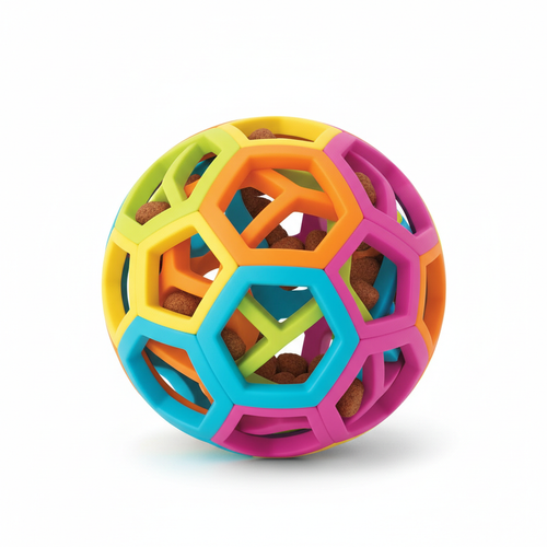 Bola Puzzle Interativa Slow Feeder para Cães